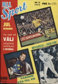 Sportboken - All Sport 1965 no. 12 Julnummer